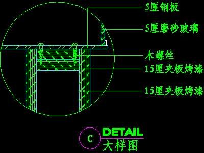 视听柜CAD祥图素材（第二辑）38--CAD空间素...