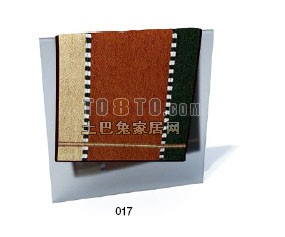 毛巾3d模型下载