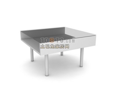 服装-珠宝展柜4套3d模型下载
