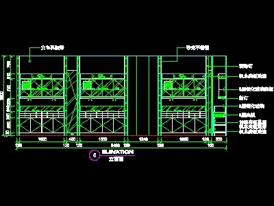 体育用品店、眼镜店、音像店实例装修施工图纸、cad...