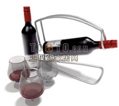酒架3d模型下载