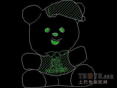 饰物陈设图纸素材002-玩具图块36套