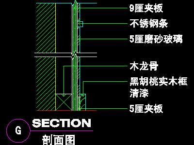 复式实例、实用本色场景cad详图素材2008090...