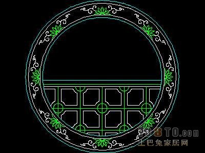 窗图块001-中式窗50个