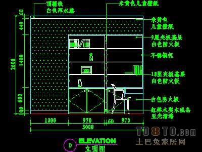 儿童房实套详图6个