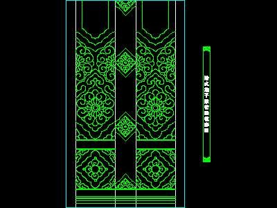 cad中式彩画图块素材60--CAD图块素材