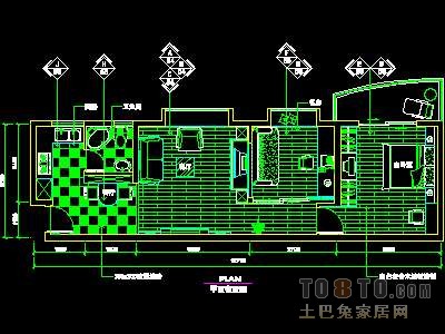 二居室实套、现代简约场景详图B-3套