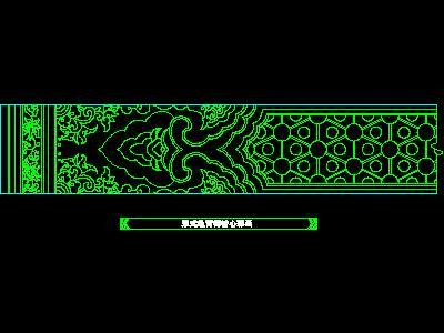 cad中式彩画图块素材75--CAD图块素材