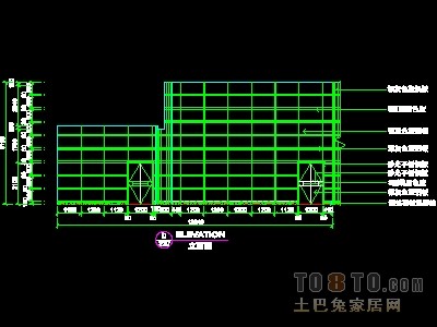 营业厅实套装修施工图纸、详图9套