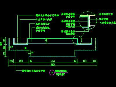视听柜CAD祥图素材65--CAD空间素材