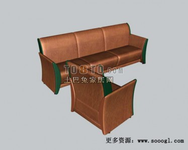 办公家具012-110套3d模型下载