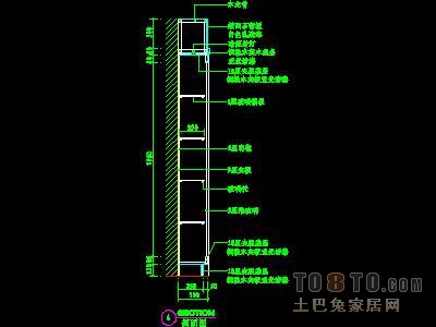 餐厅装饰柜详图14个