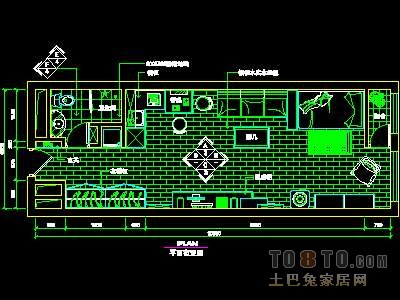 一居室实套、现代简约场景详图3套