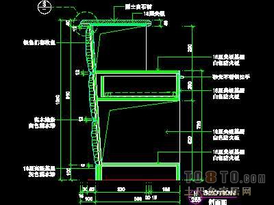 美容美发实套装修施工图纸、详图12套