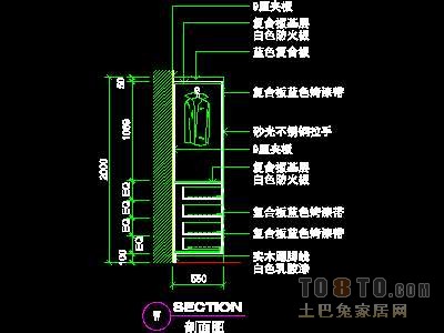 二居室实套、现代简约场景详图B-3套