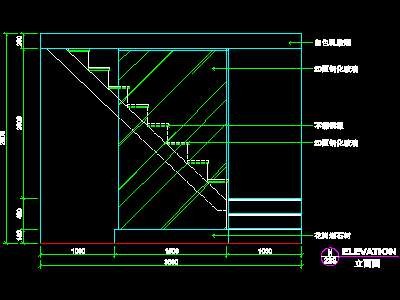 复式实例、实用本色场景cad详图素材2008090...