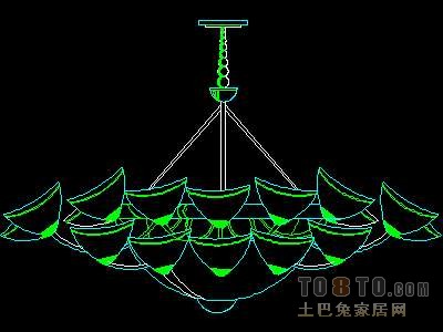 灯具图块001-95个