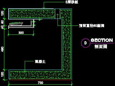 办公室接待台、办公类实例cad详图素材9--CAD...