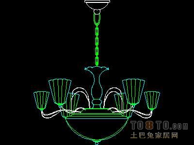 灯具图块001-95个