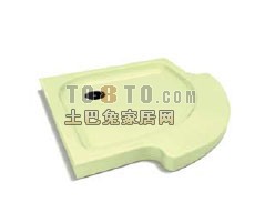 淋浴盆3d模型下载