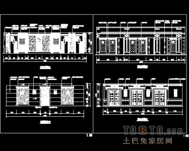 墙面装饰施工详图下载11个