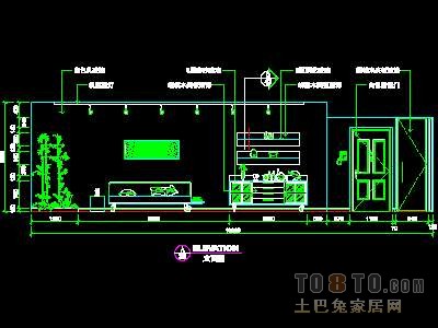 二居室实套、现代简约场景详图A-3套