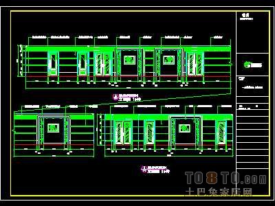 洗浴中心装修施工图纸、详图1套