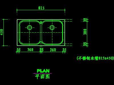 厨房水槽、厨具、器皿CAD图块50--CAD空间素...