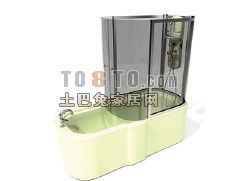 潜洁具-淋浴房20套3d模型下载