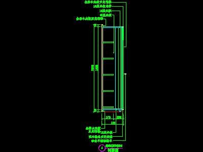 书柜CAD详图素材70--CAD空间素材