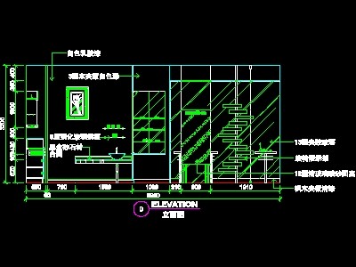 体育用品店、眼镜店、音像店实例装修施工图纸、cad...