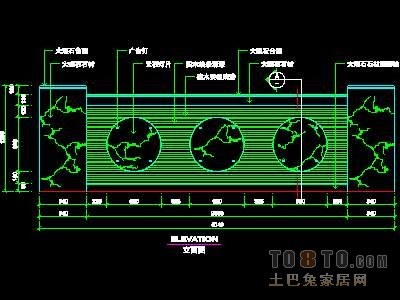 餐饮类空间实套、酒店服务台详图3套