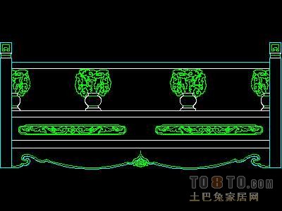 中式栏杆图块26个