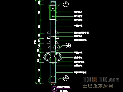 眼镜店、音像店、体育用品店实套装修施工图纸、详图1...