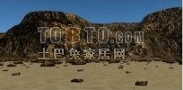 山体-地形1-5套3d模型下载