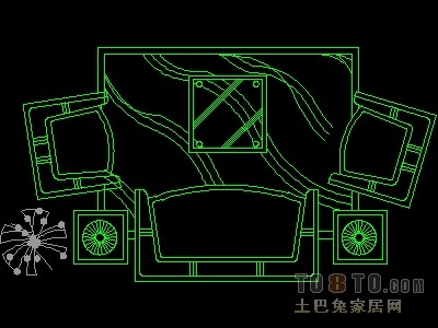 家具图块-沙发平面图块64个