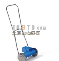 公园设施小品-除草机，割草机4套3d模型下载