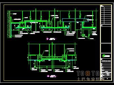 教学楼装修施工图纸、详图1套