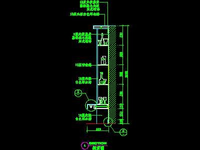 视听柜CAD祥图素材75--CAD空间素材