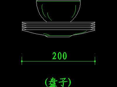 cad厨房水槽、厨具、器皿图块素材7--CAD空间...
