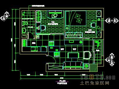二居室实套、中式风格场景详图2套