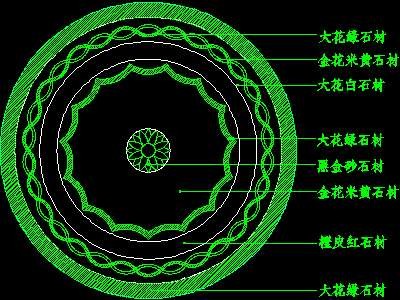 中式铺地、花街铺地、石材拼花CAD图块28--CA...