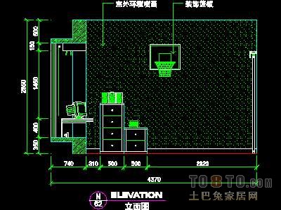二居室实套、现代简约场景详图B-3套