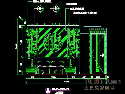 三居室实套、现代简约场景详图A-3套