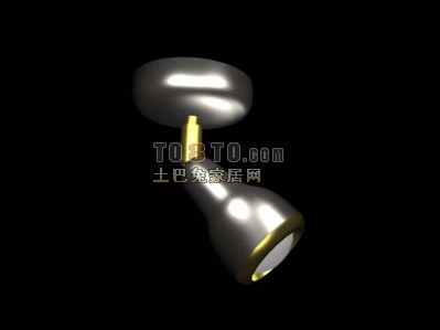 射灯3d模型下载