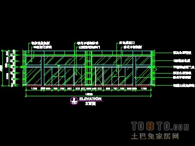营业厅实套装修施工图纸、详图9套