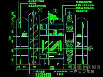 客厅装饰柜祥图18个