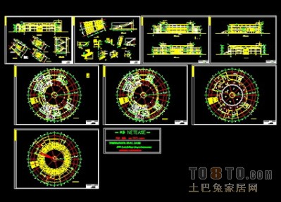 食堂建筑施工图6款
