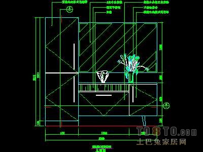 餐厅装饰柜详图14个