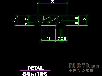 宾馆实套、标准客房详图详图